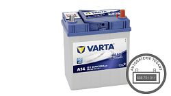 Autobaterie VARTA BLUE Dynamic12V 40Ah 330A 540 126 033 - klikněte pro větší náhled